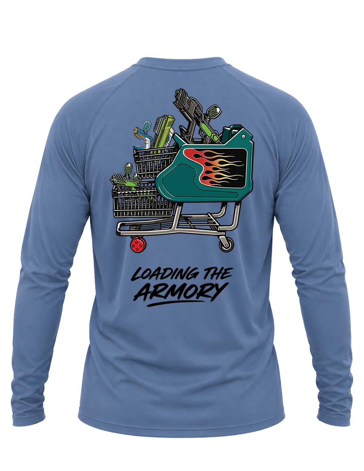 Gel Blaster "Loading The Armory" Performance Long-Sleeve Shirt