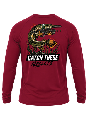 Gel Blaster "Catch These Gellets" Gar Performance Long-Sleeve Shirt