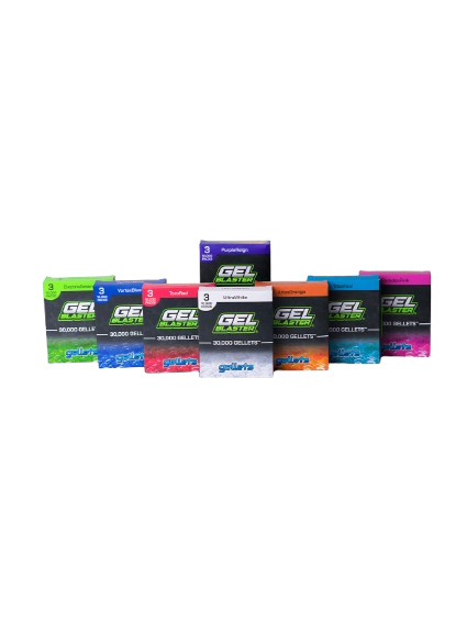 Gellet 3-Pack (30,000 Gellets) – Triple the Fun